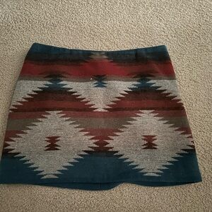 American Eagle Wool Mini Skirt